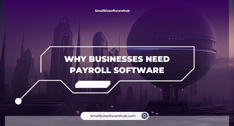 why businesses need payroll software