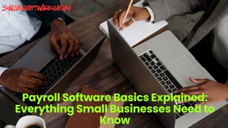Payroll Software Basics